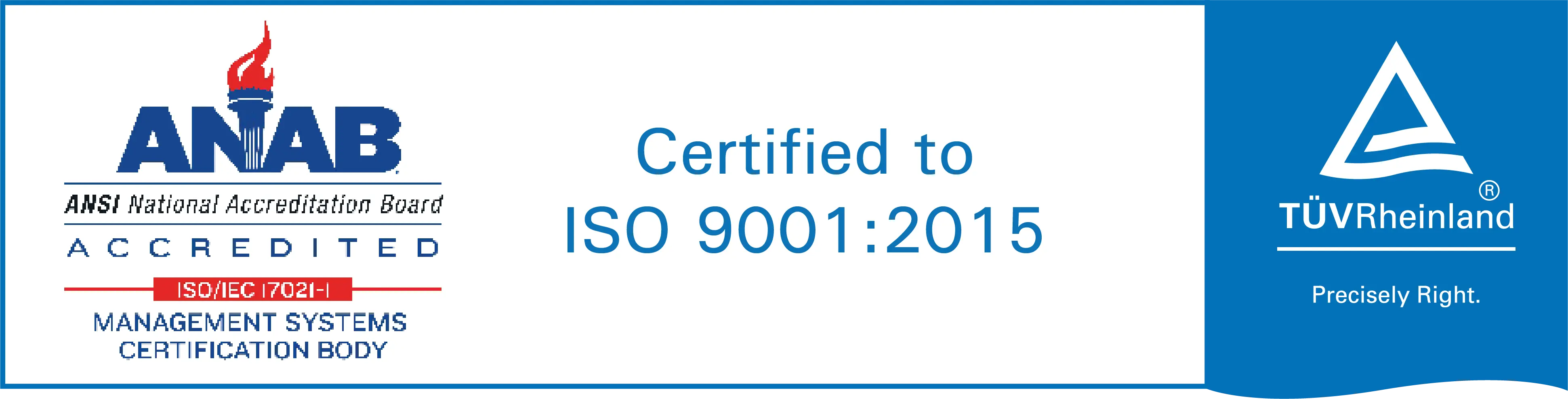 ANAB ISO 9001:2015
